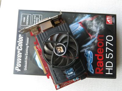 Лот: 2951814. Фото: 1. PowerColor Radeon HD 5770 PCS... Видеокарты