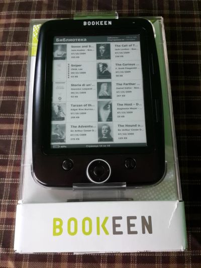 Лот: 5194804. Фото: 1. 5'' Электронная книга Bookeen... Электронные книги