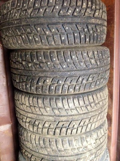 Лот: 4749561. Фото: 1. Зимние шины шипованные KUMHO 225... Шины