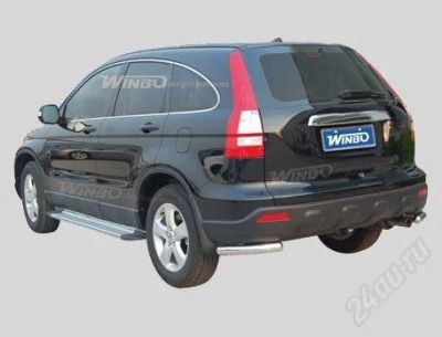 Лот: 1007735. Фото: 1. Задний бампер Honda CR-V 2006... Кузов