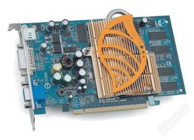 Лот: 3605421. Фото: 1. Gigabyte GeForce 6600. Бесшумная. Видеокарты