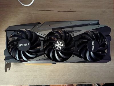 Лот: 19467324. Фото: 1. GeForce RTX 3070 TI iCHILL X4... Видеокарты