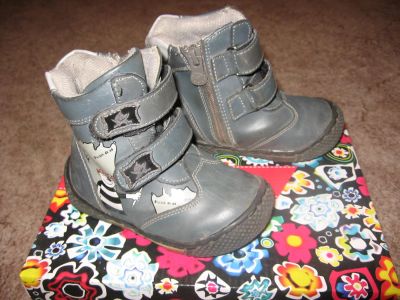 Лот: 5103095. Фото: 1. Ботинки-сапоги на мальчика р.22... Ботинки