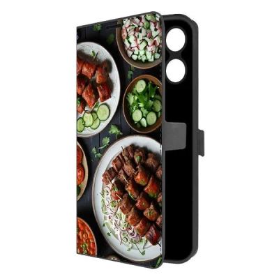 Лот: 25541804. Фото: 1. Чехол Krutoff Eco Book "Застолье... Чехлы, бамперы