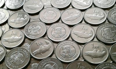 Лот: 15344660. Фото: 1. Исландия. 15 монет - одним лотом... Наборы монет