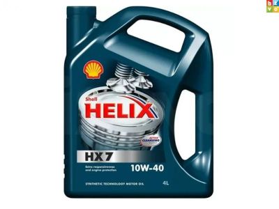 Лот: 11641351. Фото: 1. Shell Helix НХ7 10W40 полусинтетика... Масла, жидкости