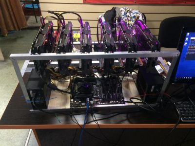Лот: 11096228. Фото: 1. Майнинг ферма 6 x 1080ti Asus... Майнинг фермы, товары для майнинга