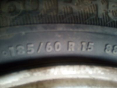 Лот: 15841420. Фото: 1. Зимние шины R 15. 185*60. Шины