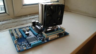 Лот: 10617151. Фото: 1. Материнская плата Gigabyte GA970A-D3... Компьютеры в сборе