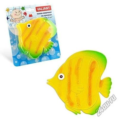 Лот: 4963389. Фото: 1. Мини-коврики для ванной рыба. Игрушки для купания