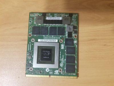 Лот: 25806957. Фото: 1. NVidia Quadro K3100M 4GB (MXM-B... Видеокарты
