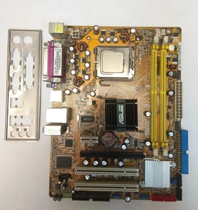Лот: 17142493. Фото: 1. Материнская плата Asus P5GC-MX... Комплекты запчастей