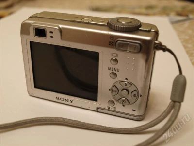 Лот: 662740. Фото: 1. Фотоаппарат sony (разбит экран... Цифровые компактные