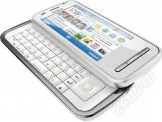 Лот: 850805. Фото: 1. Nokia C6 white. Кнопочные мобильные телефоны