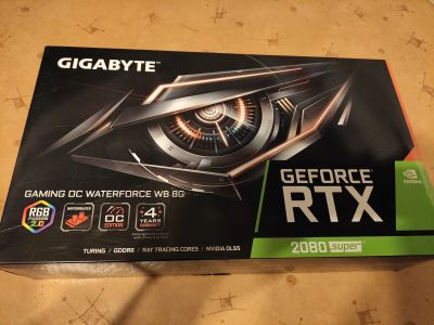 Лот: 16460645. Фото: 1. Gigabyte RTX 2080 Super WB. Видеокарты