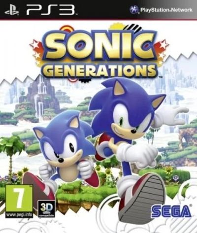 Лот: 13345716. Фото: 1. Sonic Generations [PS3, английская... Игры для консолей