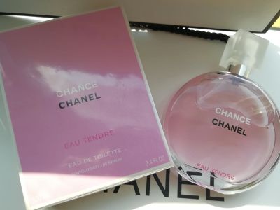 Лот: 10728319. Фото: 1. Chanel Chance eau Tendre 100 мл... Женская парфюмерия