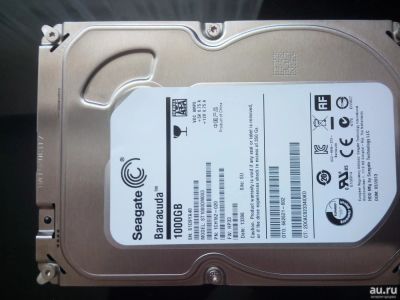 Лот: 9667491. Фото: 1. Hdd Жесткий диск Seagate 1Tb SATA. Жёсткие диски (HDD)