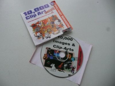 Лот: 7573578. Фото: 1. CD, 10000 Clipart Images, из 90-х... Звук, фото, видео
