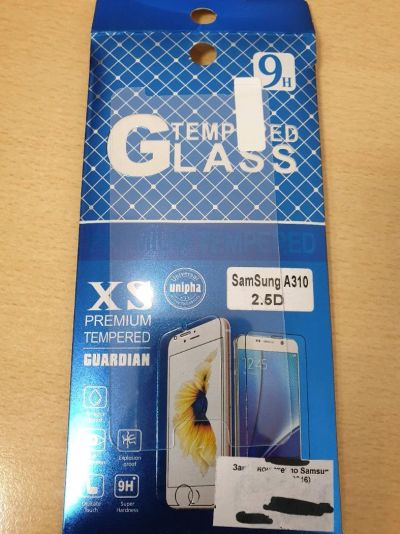 Лот: 13881789. Фото: 1. Защитное стекло Samsung A3 2016... Дисплеи, дисплейные модули, тачскрины