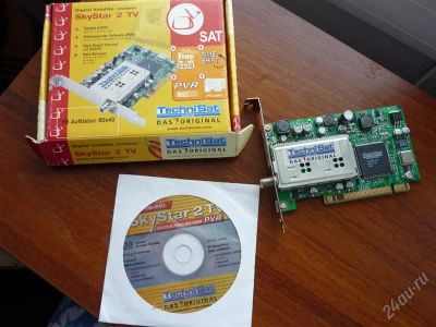 Лот: 817731. Фото: 1. SkyStar S2: PCI DVB-S/DVB-S2 приемник... ТВ-тюнеры и карты захвата