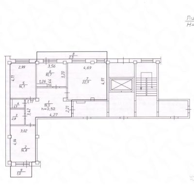 Лот: 10657577. Фото: 1. продам 3х. к кв. Светлогорская... Квартиры, студии