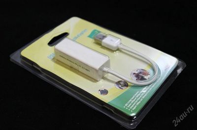 Лот: 6760218. Фото: 1. Внешний сетевой адаптер USB 2... Сетевые карты