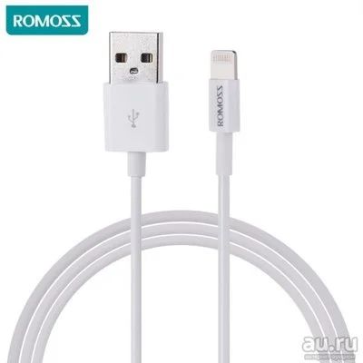 Лот: 13522793. Фото: 1. Кабель Romoss USB / Lightning... Дата-кабели, переходники