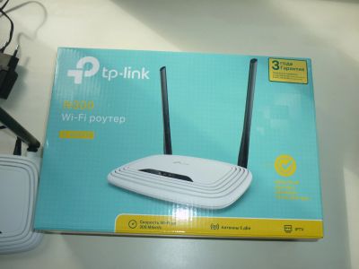 Лот: 19015461. Фото: 1. Маршрутизатор TP-Link TL-WR841N... Маршрутизаторы (роутеры)