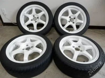 Лот: 2554142. Фото: 1. Bridgestone DHS 16" 7j +30 4x100... Шины на дисках
