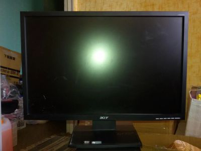 Лот: 4489561. Фото: 1. Монитор ASER V223W 22' неисправный... ЖК-мониторы