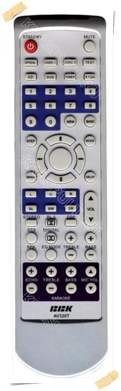Лот: 15908668. Фото: 1. Пульт BBK AV320T. Пульты ДУ