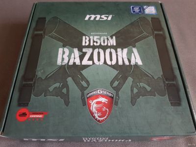 Лот: 18552439. Фото: 1. Материнская плата MSI B150M Bazooka... Материнские платы