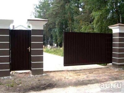 Лот: 13696669. Фото: 1. Откатные ворота. Ворота, заборы, шлагбаумы