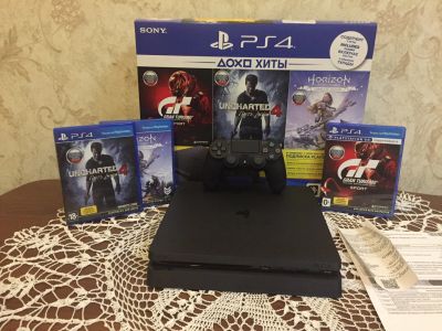Лот: 12840478. Фото: 1. Sony PlayStation 4. Игровые приставки, консоли