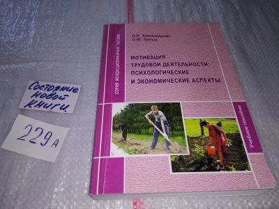 Лот: 17522167. Фото: 1. Александрова О.В. Лютых О.Ю. Мотивация... Психология