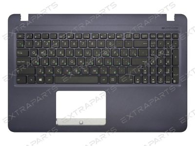 Лот: 16280431. Фото: 1. Клавиатура Asus X540BA темно-синяя... Клавиатуры для ноутбуков