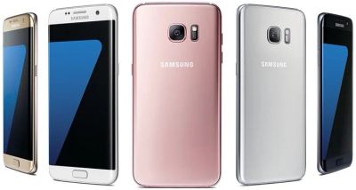 Лот: 8918736. Фото: 1. Galaxy Samsung S7 gold. Смартфоны