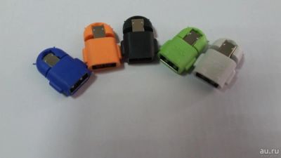 Лот: 8269442. Фото: 1. OTG переходник для подключения... Дата-кабели, переходники