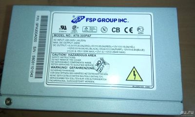 Лот: 8875885. Фото: 1. FSP 300W и PowerMan 350W (не исправные... Корпуса, блоки питания