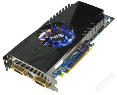 Лот: 1303838. Фото: 1. Видеокарта HIS HD 4890 iCooler... Видеокарты