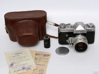 Лот: 18126840. Фото: 1. Старт. 1962 год. Куплен в ЦУМЕ... Плёночные зеркальные