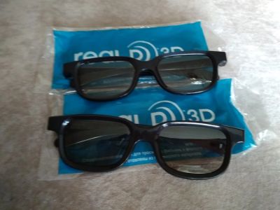 Лот: 14070798. Фото: 1. Стереоскопические очки (2 пары... 3D-очки