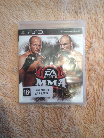 Лот: 10034838. Фото: 1. MMA, лицензионный диск для Playstation... Игры для консолей