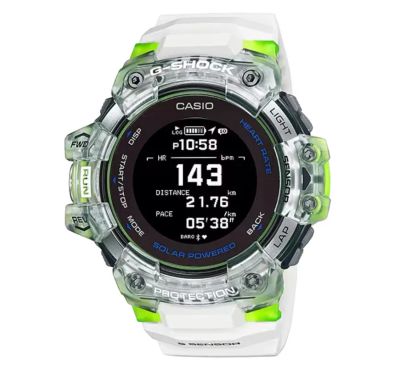 Лот: 21038805. Фото: 1. Часы Casio GBD-H1000-7A, Белый-Зеленый... Оригинальные наручные часы
