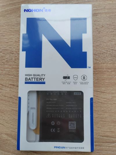 Лот: 22181831. Фото: 1. Аккумулятор Nohon для redmi note... Аккумуляторы