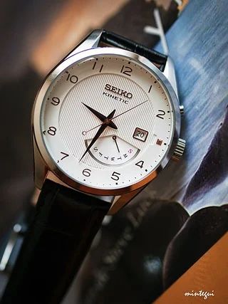 Лот: 8948456. Фото: 1. Часы Seiko Kinetic SRN049P1. Оригинальные наручные часы