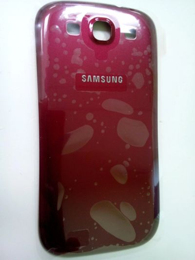 Лот: 13480451. Фото: 1. Задняя крышка Samsung i9300 красный. Корпуса, клавиатуры, кнопки
