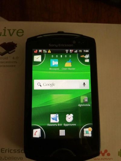 Лот: 9623830. Фото: 1. Sony ericsson wt19i live with... Смартфоны