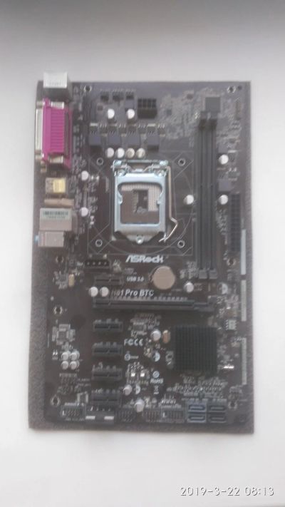 Лот: 13425770. Фото: 1. ASRock H81 PRO BTC. Материнские платы